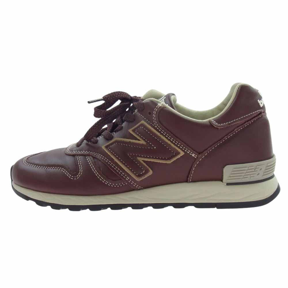 NEW BALANCE ニューバランス M670BRN 英国製 670 レザー ローカット 