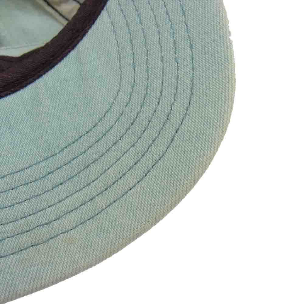 Supreme シュプリーム 17AW Side Zip Camp Cap サイドジップポケット デニム キャンプ キャップ【中古】