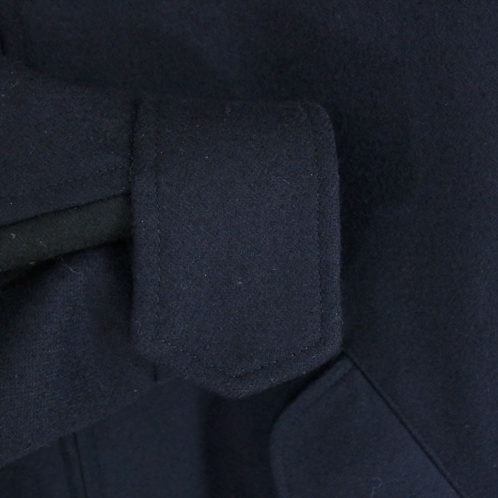 THE RERACS ザリラクス 22AW HIGH NECK HARRINGTON JACKET ハイネック ハリントン ジップアップ ジャケット ネイビー系 48【中古】