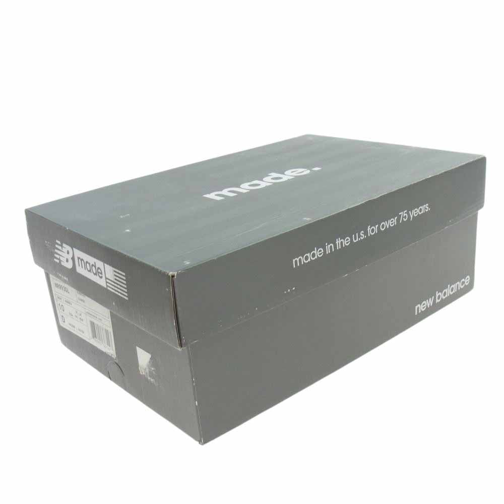 NEW BALANCE ニューバランス MR993GL フェイクバスターズ鑑定済 USA製 993 メッシュ ランニング スニーカー グレー系 28cm【極上美品】【中古】