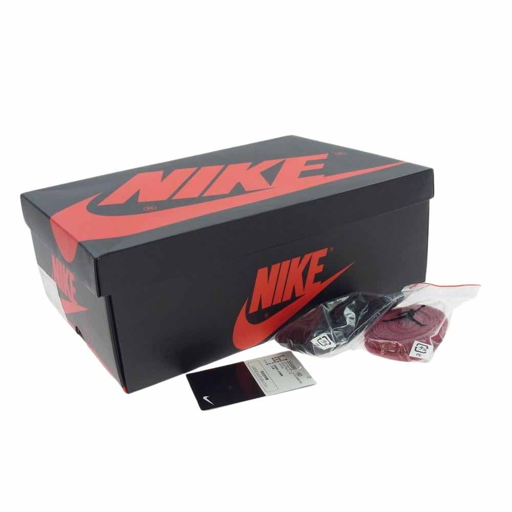 NIKE ナイキ 555088-160 Air Jordan 1 Retro High OG Sail/University Red エアジョーダン1 レトロ ハイ OG セイル/ユニバーシティ レッド スニーカー ホワイト系 27cm【中古】