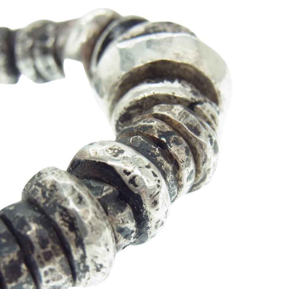 ISAMUKATAYAMA BACKLASH イサムカタヤマバックラッシュ JUNUEZONO ジュンウエゾノ J-474-26 SILVER1000 Beads Brace 純銀 ビーズ ブレスレット シルバー系【中古】