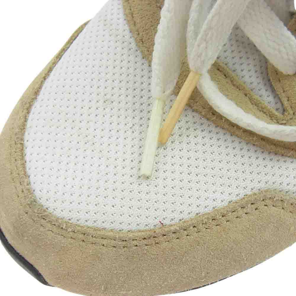 adidas アディダス 653960 ZX500 ローカット スニーカー ホワイト系 ブルー系 ベージュ系 25cm【中古】