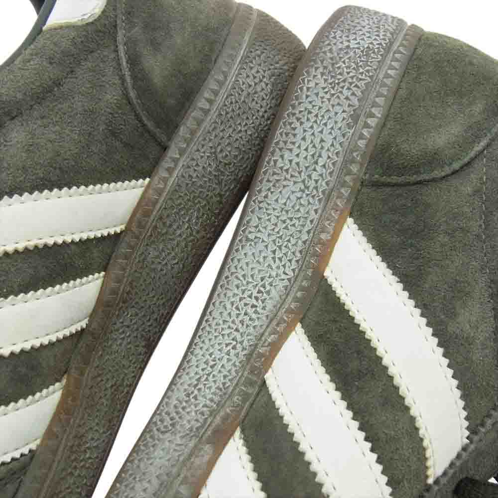 adidas アディダス 660273 SPEZIAL スペツィアル ローカット スニーカーブラック モスグリーン系 26㎝【中古】