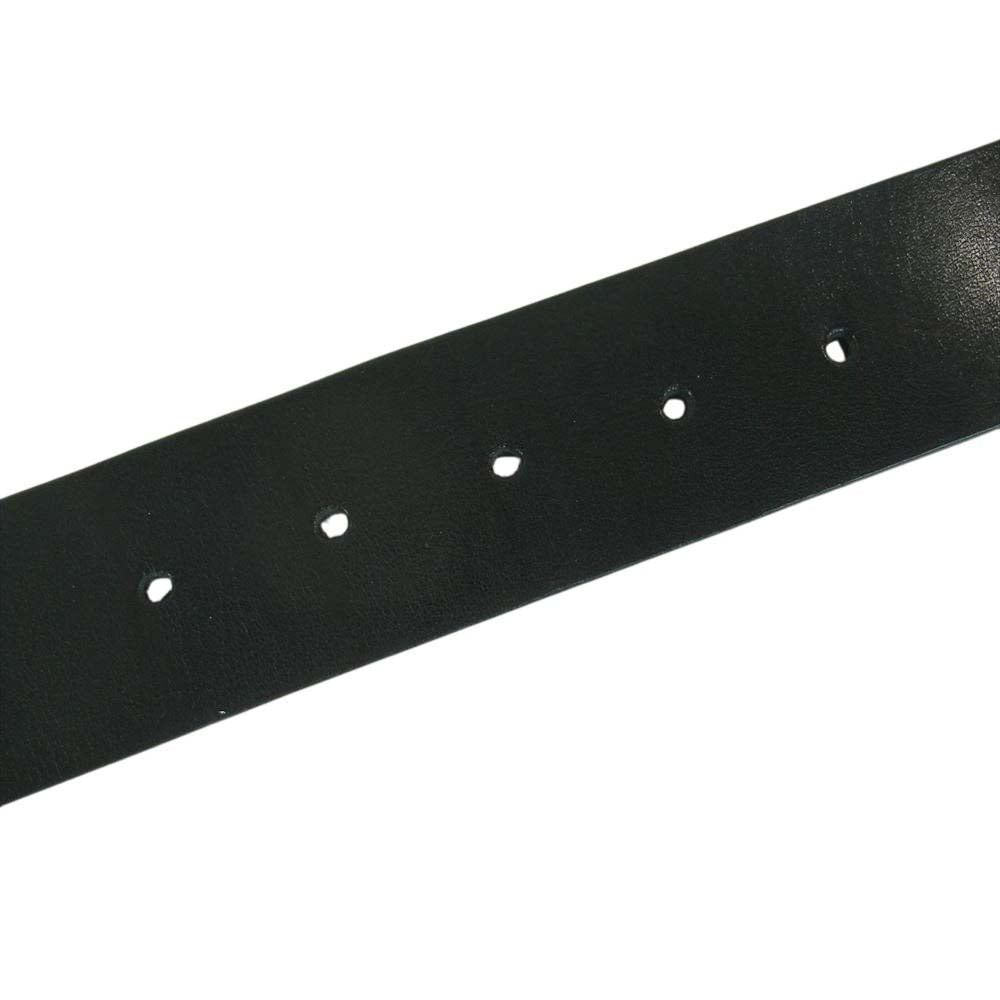 WAREHOUSE ウエアハウス レザー ベルト ブラック系【中古】