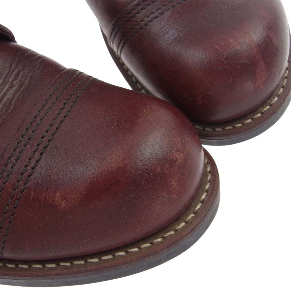 RED WING レッドウィング 8119 Iron Ranger Oxblood アイアンレンジャー レースアップ ブーツ ブラウン系 27.0cm【中古】