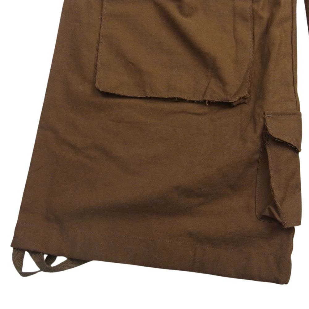 ブランク 24SS ANTIQUE MILITARY CARGO PANTS アンティーク ミリタリー カーゴパンツ ブラウン系 1【中古】
