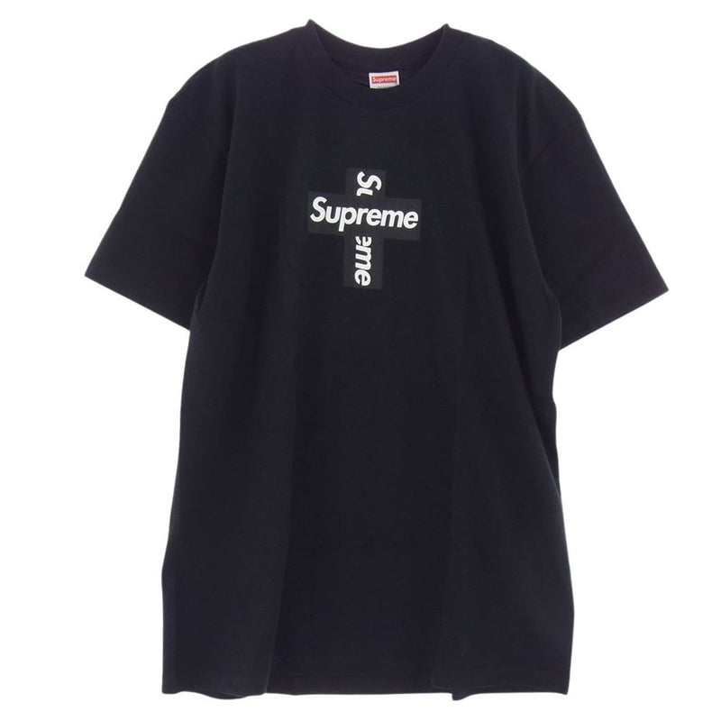 Supreme シュプリーム 20AW Cross Box Logo Tee クロス ボックス ロゴ Tシャツ ブラック系 M【極上美品】【 –  ブランド古着 LIFE