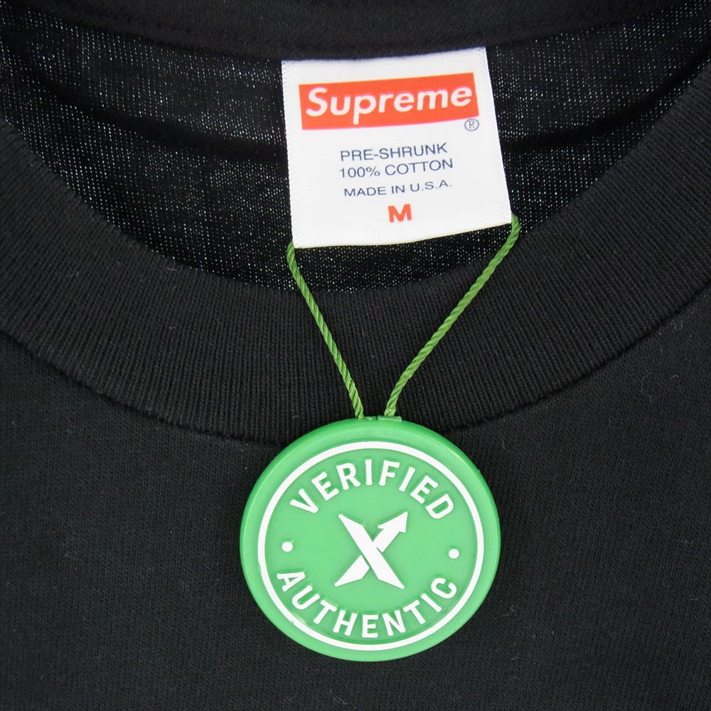 Supreme シュプリーム 20AW Cross Box Logo Tee クロス ボックス ロゴ Tシャツ ブラック系 M【極上美品】【中古】