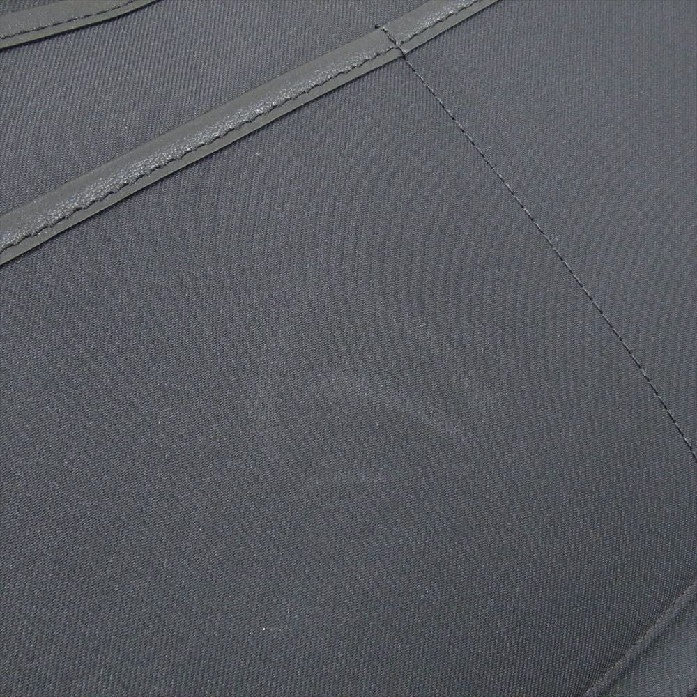 COACH コーチ 64264 レザー クラッチ バッグ ブラック系【中古】