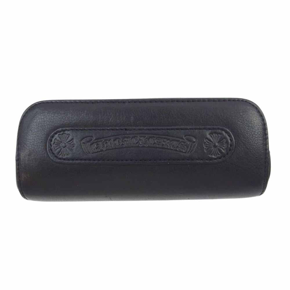 CHROME HEARTS クロムハーツ(原本無) 度入り M.DIVER II メガネ 眼鏡 アイウェア ブラック系【中古】