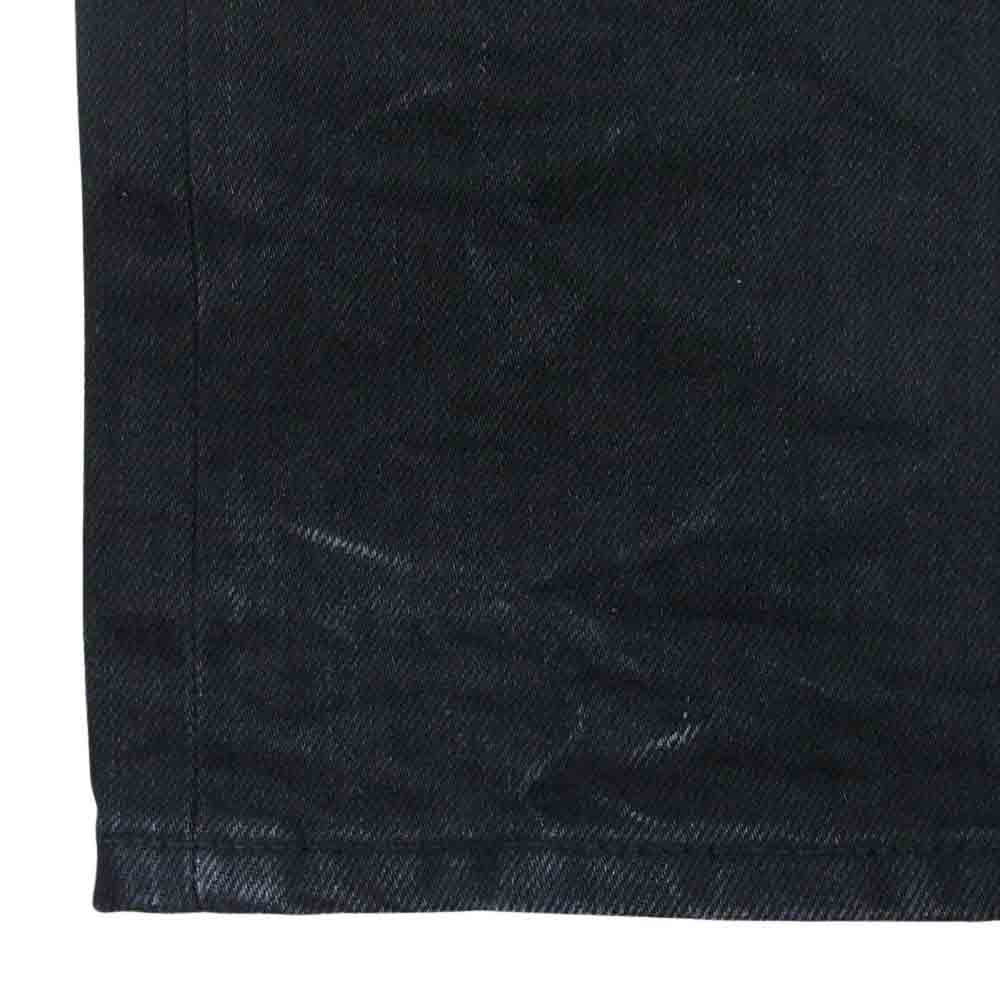 FACTOTUM ファクトタム 8043801 リジット ストレッチ デニム スラックステーパード Neil 29インチ ブラック系 29【中古】
