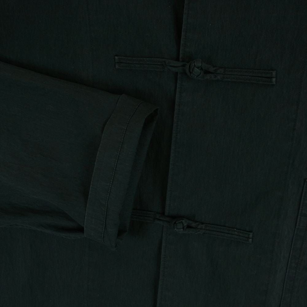 UNITED ARROWS ユナイテッドアローズ JP011101-02 jipijapa 別注 チャイナ シャツ 長袖 日本製 ブラック系 1【中古】