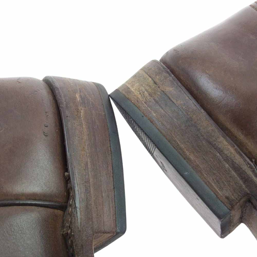 ルケーシー ローパーブーツ 牛革 ダークブラウン系 9D【中古】