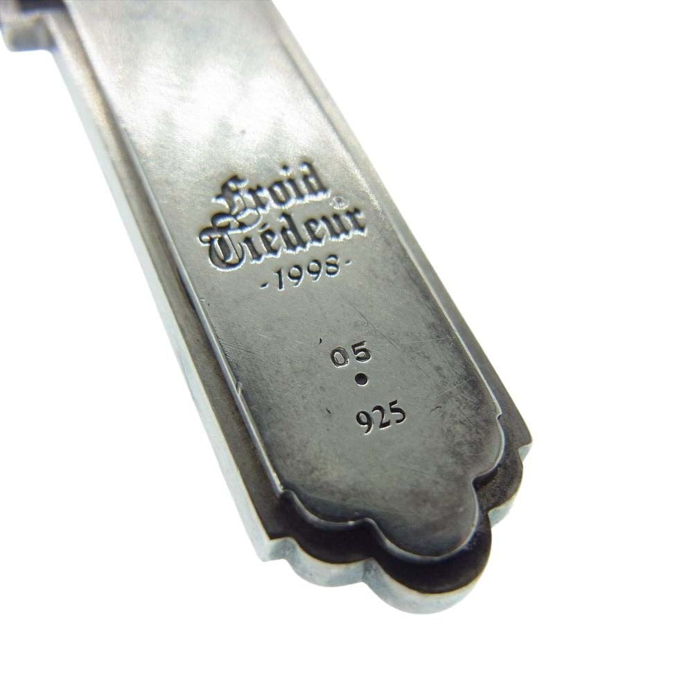 FROID TIEDEUR フロワティエドール セスィテ カレポワール 数量限定50個 時計 骸骨 ペンダント 925 シルバー系【中古】