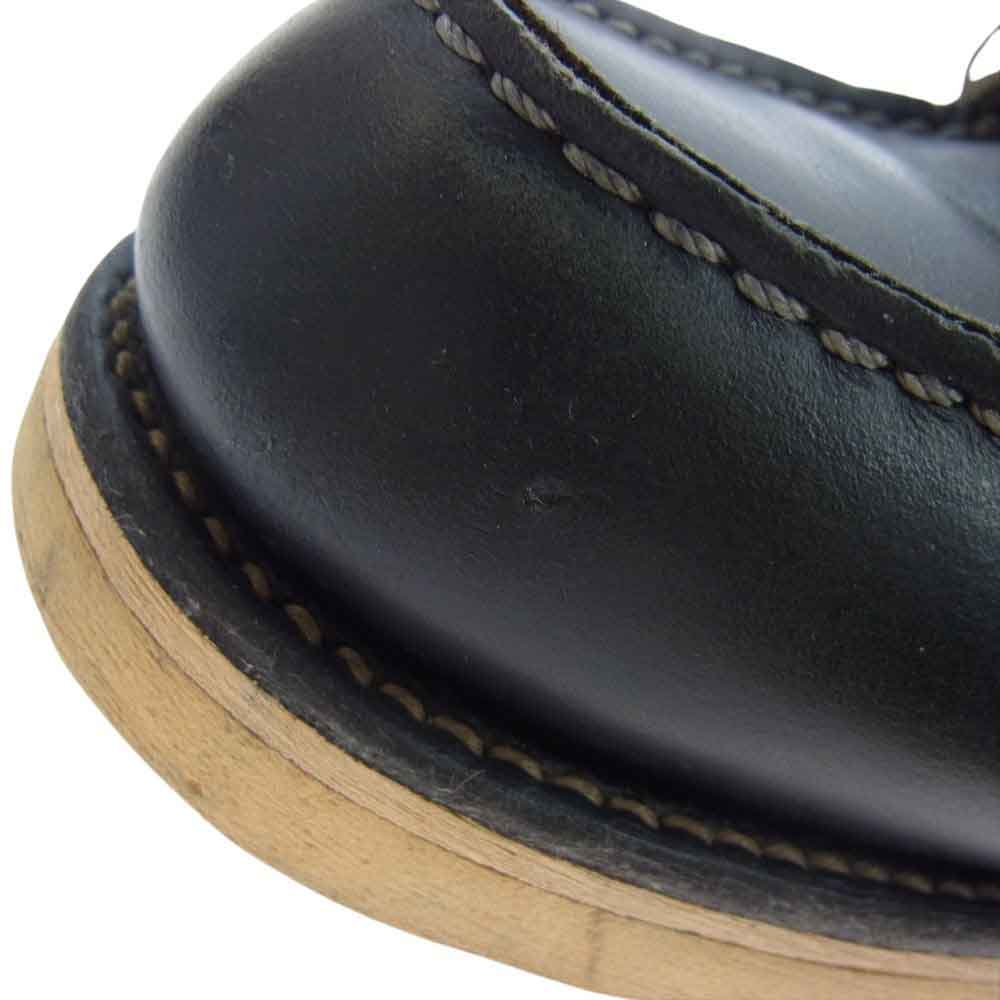 RED WING レッドウィング 8130 IRISH SETTER MOC TOE BOOTS アイリッシュセッター モックトゥ ブーツ ブラック系 6.5D【中古】