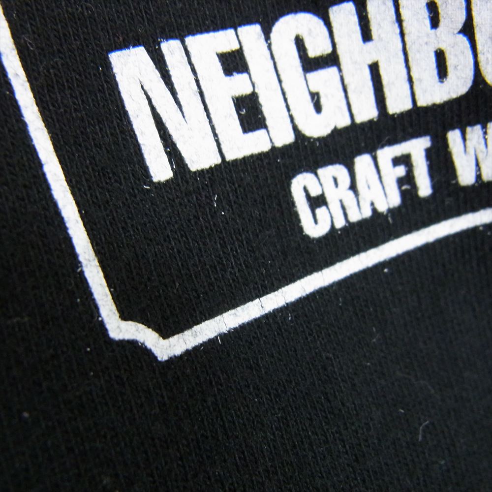 NEIGHBORHOOD ネイバーフッド 23SS 231PCNH-LT01S NH SHIBUYA.TEE 渋谷リニューアル記念 ロング スリーブ Tシャツ カットソー ブラック系 XL【中古】