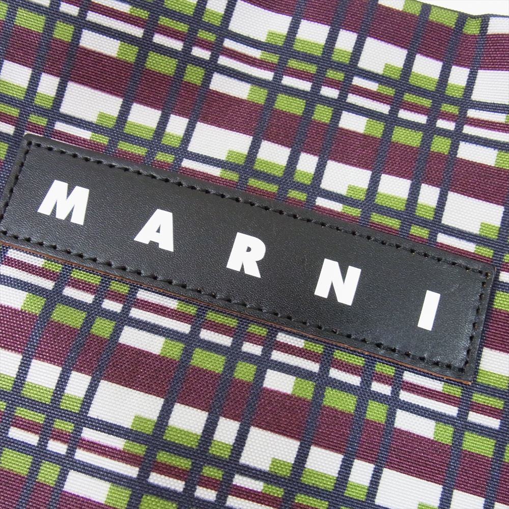 MARNI マルニ PORTER ポーター ショッピングバッグ エコバッグ マルチカラー系【美品】【中古】