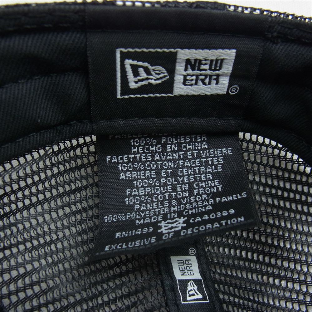 NUMBER(N)INE ナンバーナイン NEW ERA ニューエラ メッシュキャップ ブラック系【中古】