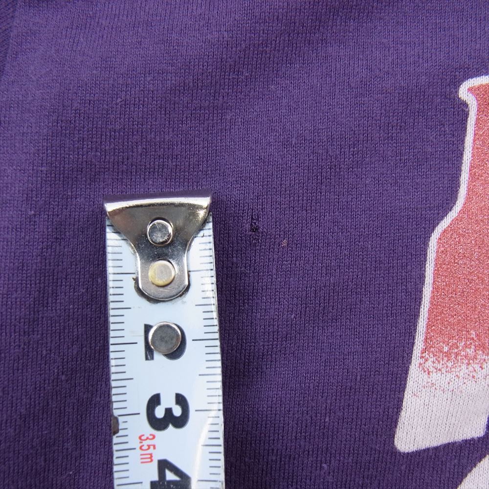 HYSTERIC GLAMOUR ヒステリックグラマー 4CL-5683 ガール プリント BORN TO LOSE 長袖Tシャツ パープル系 L【中古】