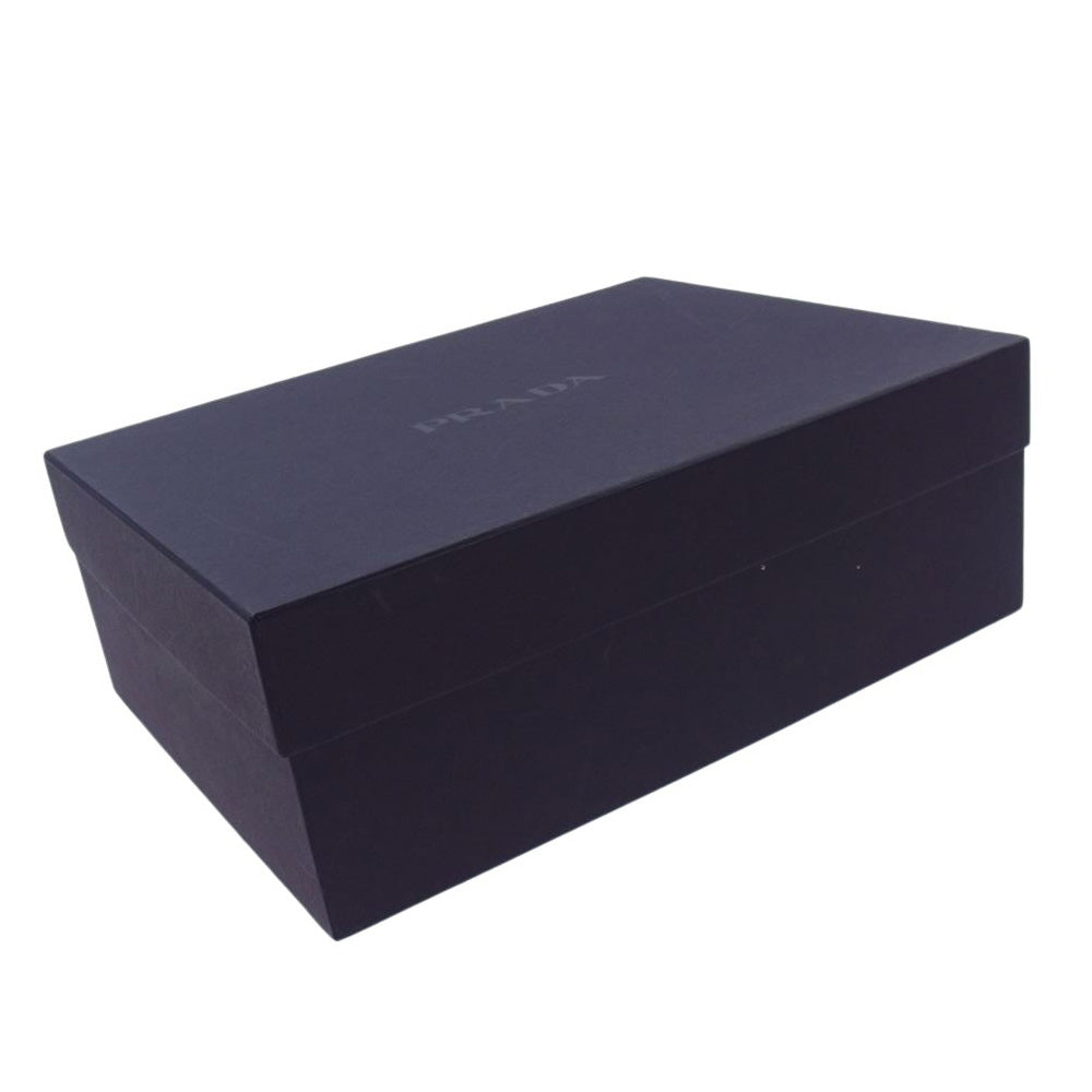 PRADA プラダ 4T3365 ハイカット ソックス スニーカー ブラック系 7【中古】