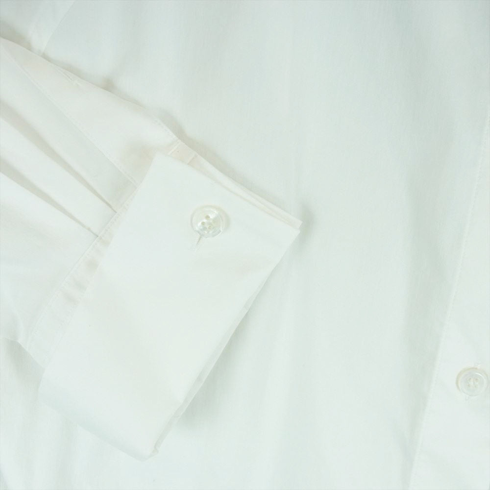 ISSEY MIYAKE イッセイミヤケ IM41FJ526 FASTENED SHIRT 長袖 シャツ ブラウス ホワイト系 2【新古品】【未使用】【中古】