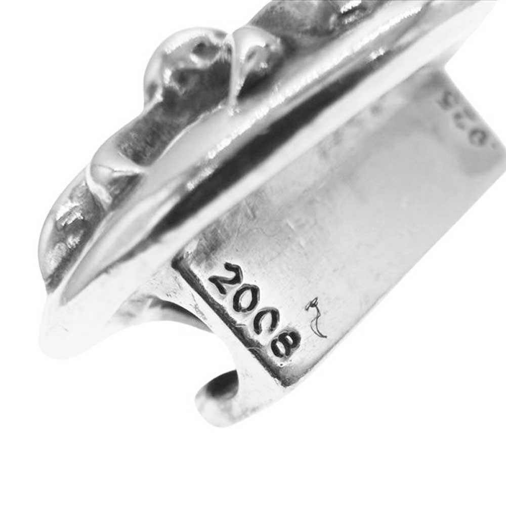 CHROME HEARTS クロムハーツ(原本無) HAIRBAND クロス ボール ボタン コンチョ【中古】