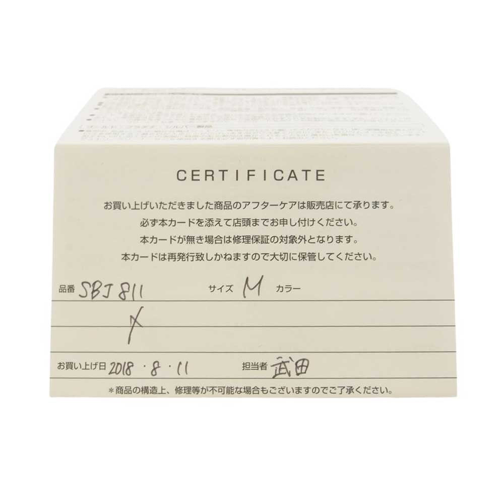 Justin Davis ジャスティンデイビス SBJ811 購入証明書付属 BLACK STAR ブラック スター バングル アクセサリー Mサイズ シルバー系【中古】
