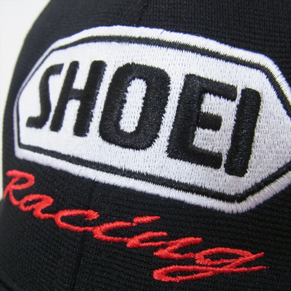 ショウエイ ロゴ メッシュ キャップ 帽子 ブラック系【中古】
