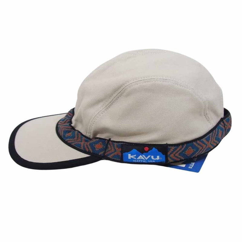 カブー 1167 アメリカ製 ORGANIC STRAP CAP オーガニックストラップキャップ ベージュ ストーン L【極上美品】【中古】