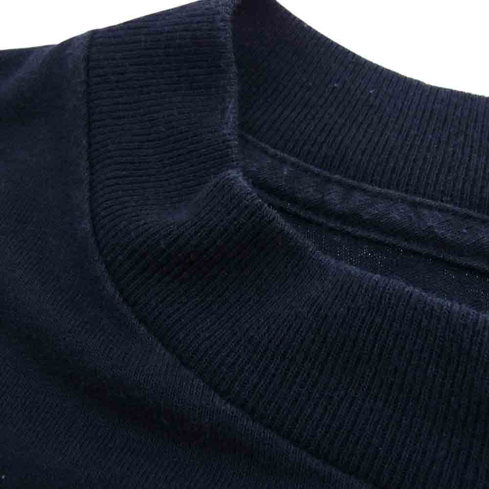 CHROME HEARTS クロムハーツ(原本無) ダガープリント アームフローラル バックホースシュー ポケット付き 長袖 Tシャツ ロンT ブラック系 M【中古】