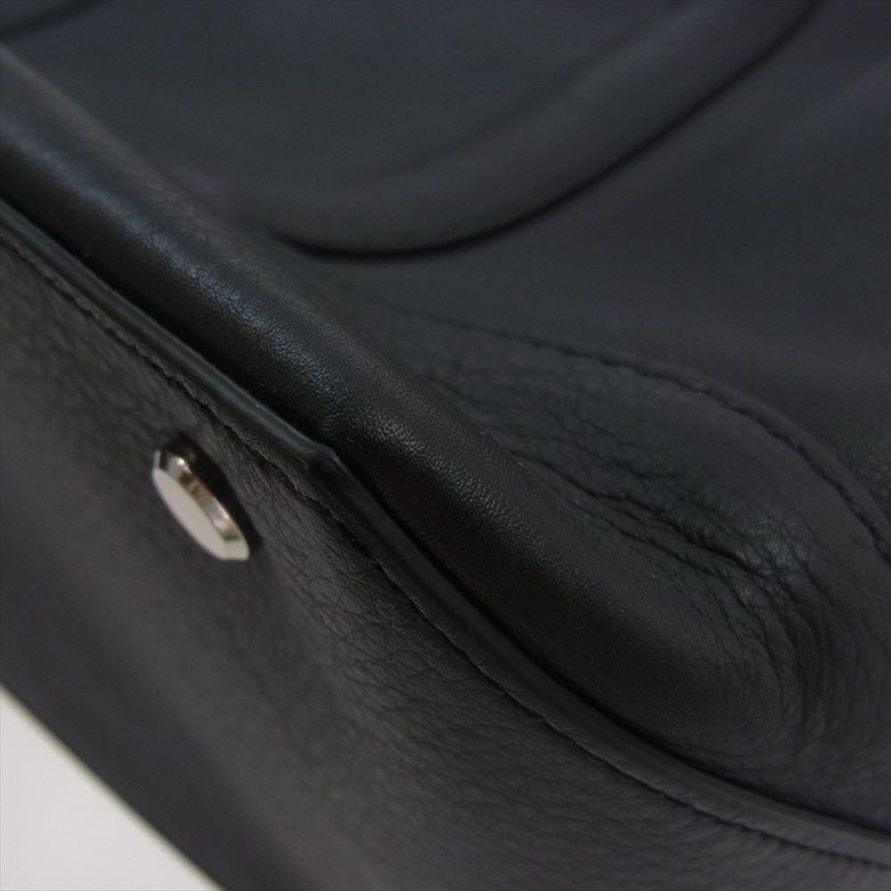 WILDSWANS ワイルドスワンズ VIAGGIA ヴィアッジャ レザー トートバッグ ブラック系【美品】【中古】