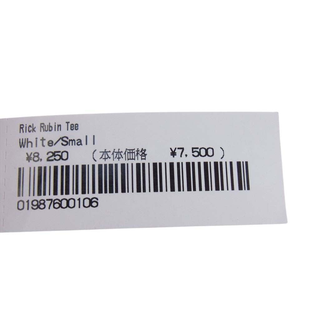 Supreme シュプリーム 21AW Rick Rubin Tee リック ルービン フォト プリント 半袖 Tシャツ ホワイト系 S【新古品】【未使用】【中古】