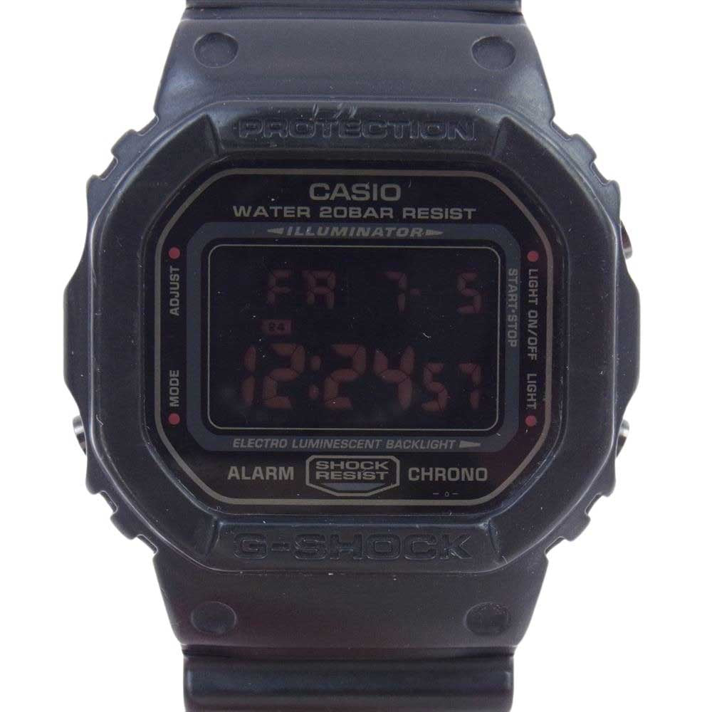 CASIO カシオ DW-5600MS-1JF g-shock gショック マットブラック 腕時計