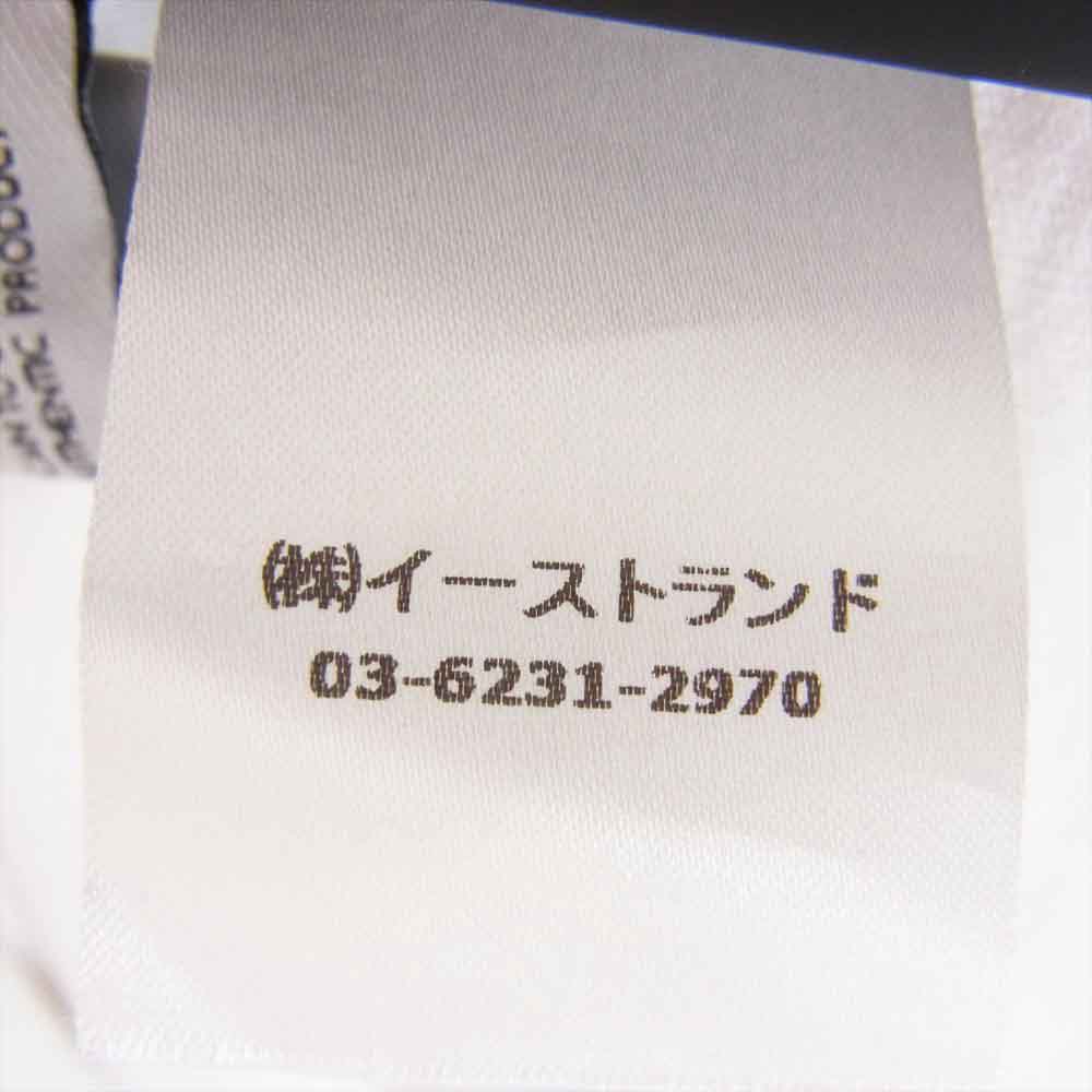 PALM ANGELS パームエンジェルス PMAA002S21JER001 フィッシュ ガール プリント バック ブランドロゴ 半袖 Tシャツ ホワイト系 S【中古】