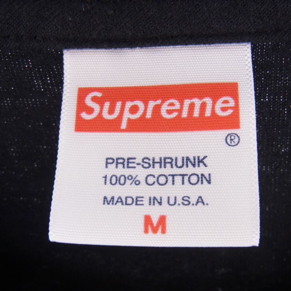 Supreme シュプリーム 22SS × Futura Tee フューチュラ 半袖 Tシャツ ブラック系 M【中古】