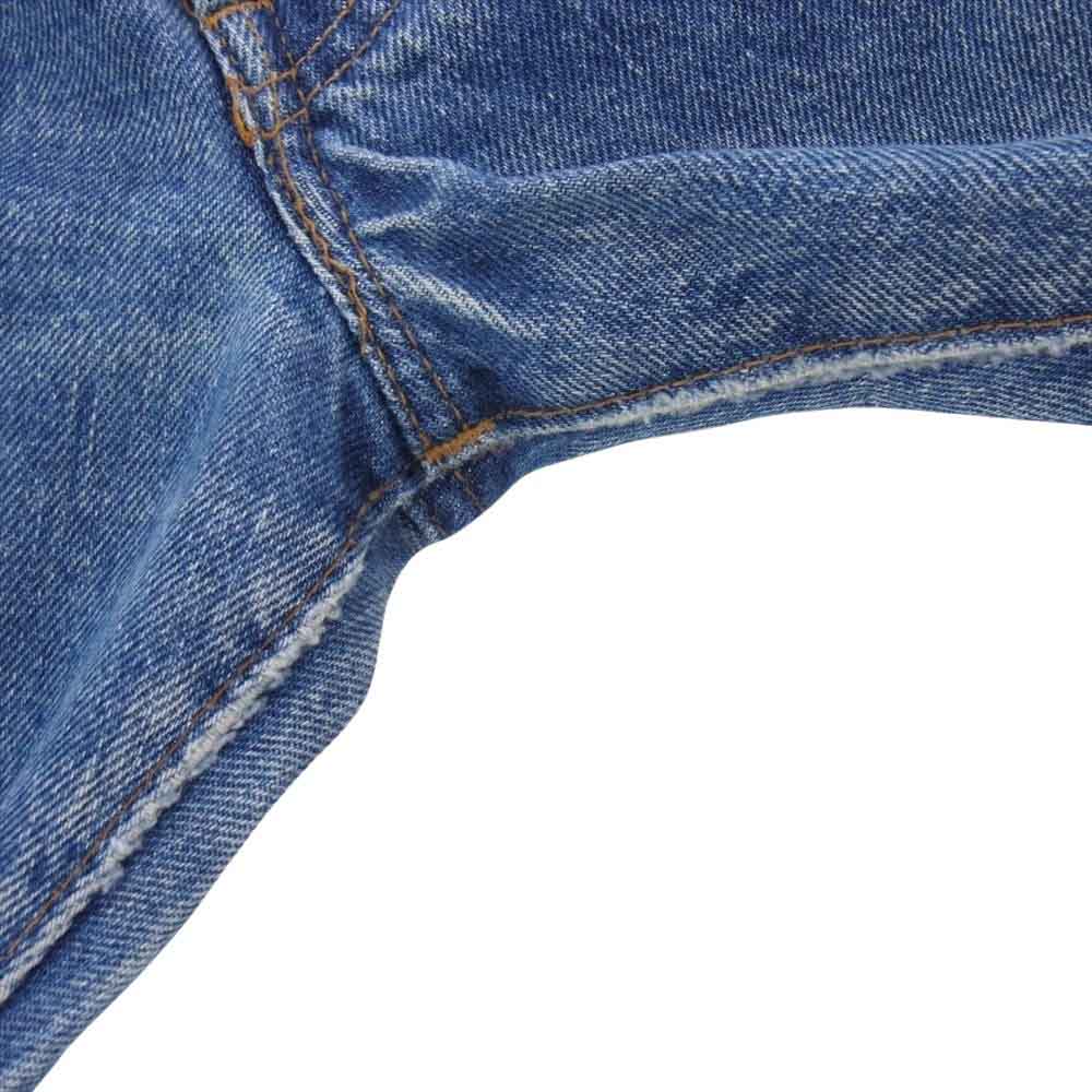 Levi's リーバイス 501 66後期 ボタン裏刻印6 SMALLe スモールe セルビッジ ボタンフライ ストレート デニム パンツ インディゴブルー系【中古】