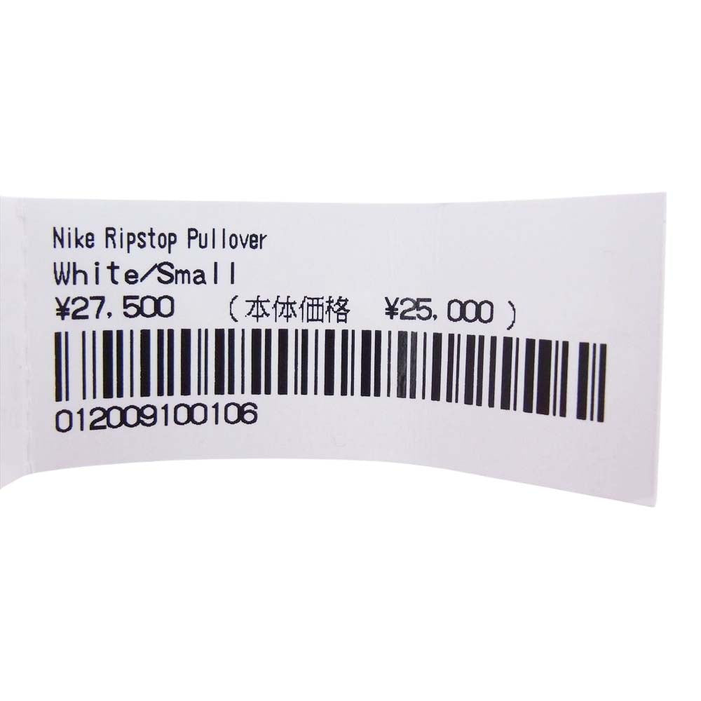 Supreme シュプリーム 24SS Nike Ripstop Pullover ナイキ リップストップ プルオーバー アノラック パーカー ホワイト系 S【新古品】【未使用】【中古】