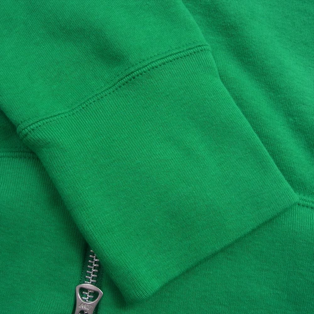 LOOPWHEELER ループウィラー EX Light evo Zip Hoodie エクストラ ライト evo 吊り裏毛 ジップ パーカー グリーン系 S【極上美品】【中古】