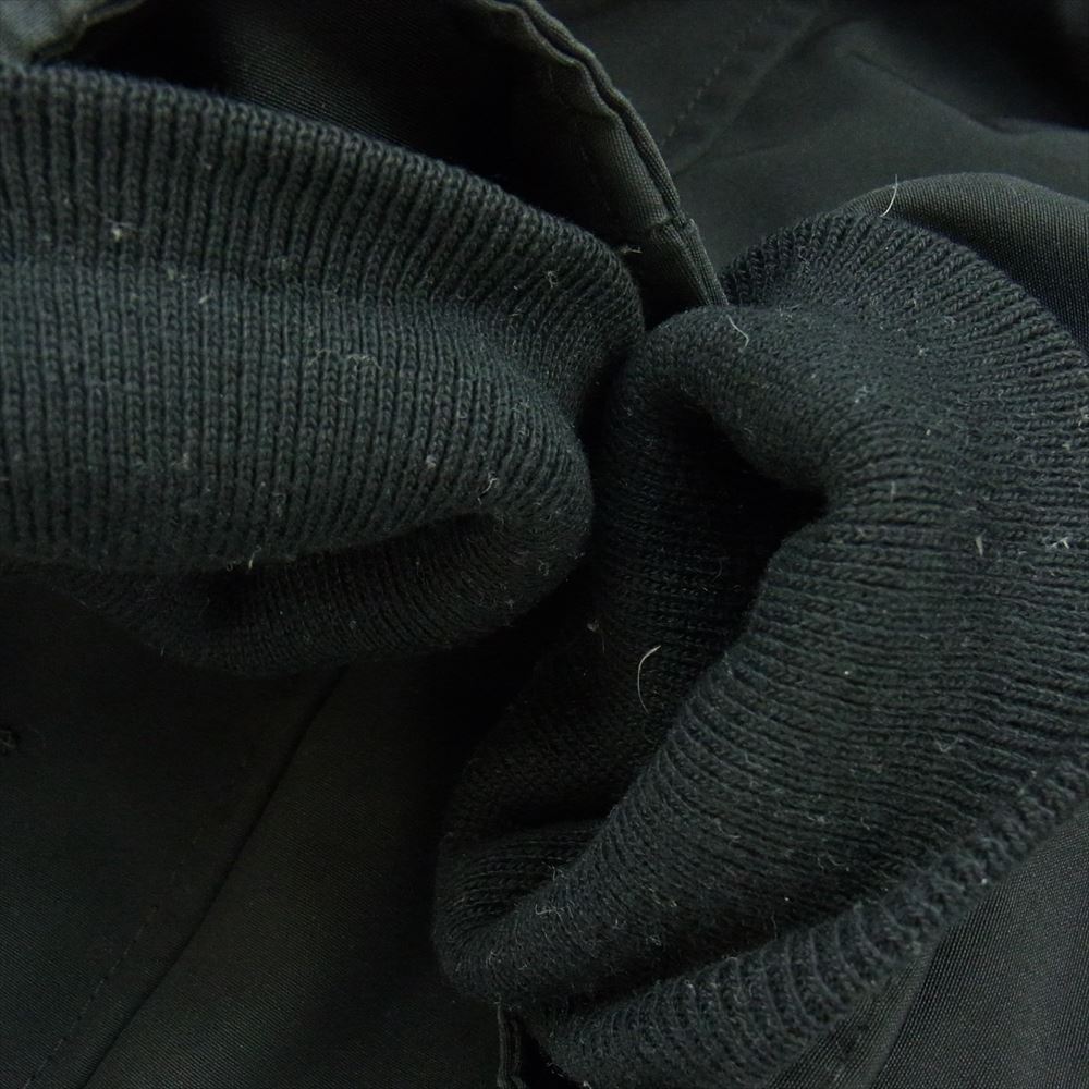 CANADA GOOSE カナダグース 3438JM JASPER PARKA ジャスパー パーカ ロゴ ワッペン 刺繍 ダウン ジャケット ブラック系 S【中古】
