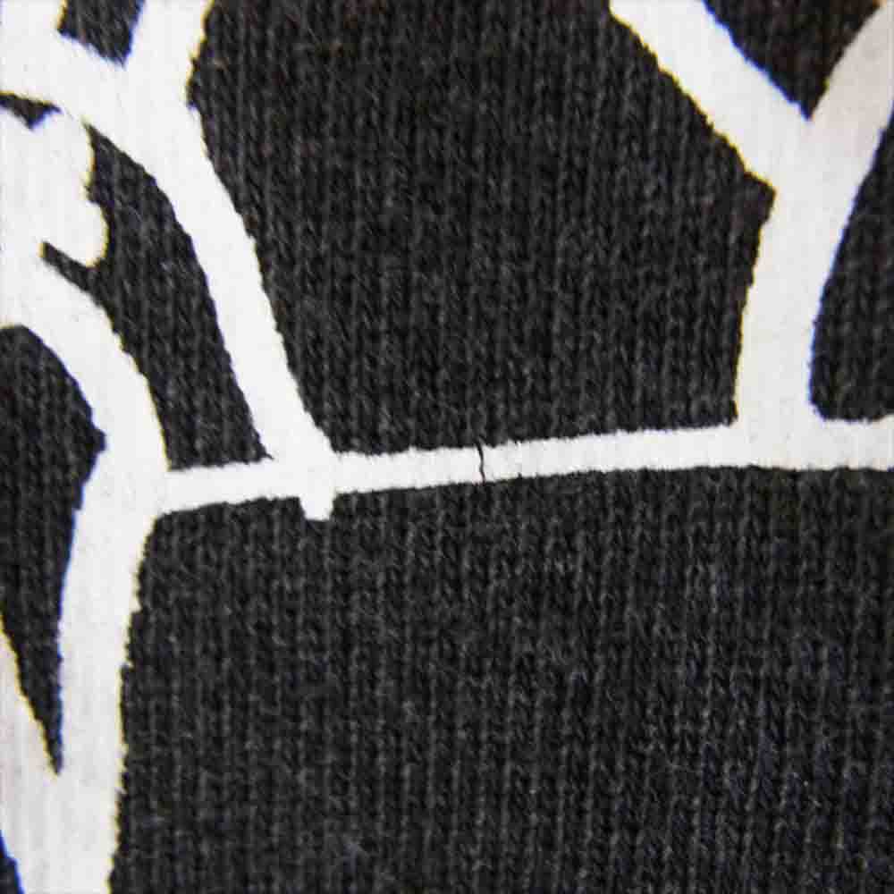 パウエル 90s USA製 TULTEX Rat bones swing top ラッドボーンズ クルーネック スウェット ダークグレー系 XL【中古】