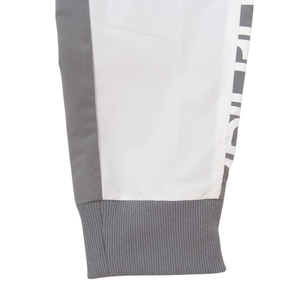1piu1uguale3 ウノピュウノウグァーレトレ GRP094 POE395 GOLF ゴルフ 113 CRAZY RIB PANTS クレイジーパターン リブパンツ グレー×ホワイト グレー系 IV【美品】【中古】