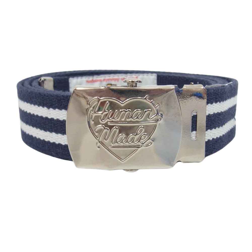 HUMAN MADE ヒューマンメイド WEB BELT ウェブ ベルト ネイビー系