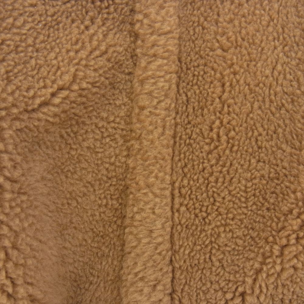 MAX MARA マックスマーラ 101606296 キャメル シルク テディベア アイコン コート M ブラウン系 M【中古】