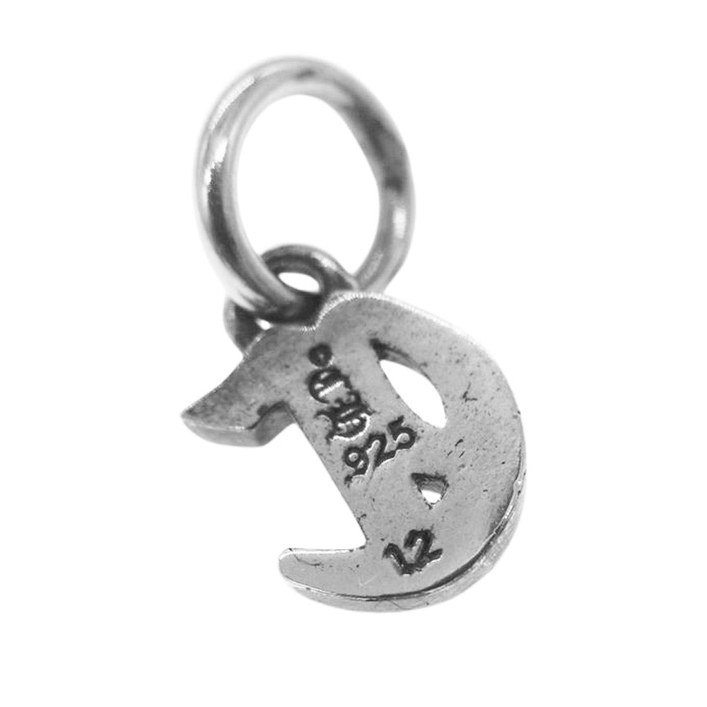CHROME HEARTS クロムハーツ(原本無) STACK ALPHABET アルファベット スタック チャーム Cイニシャル ペンダント トップ シルバー系【中古】