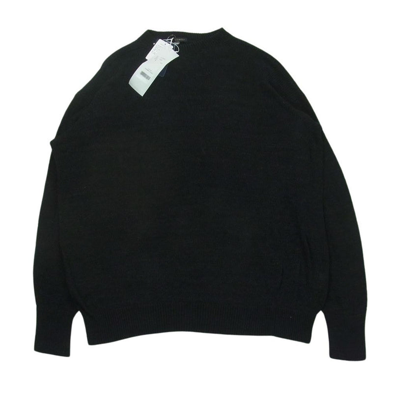 23SS　COMOLI コモリ サイズ 2 黒 X01-03025 FK 23SS COMOLI コモリ サイズ 2 黒 X01-03025 FK コモリ 23SS空紡