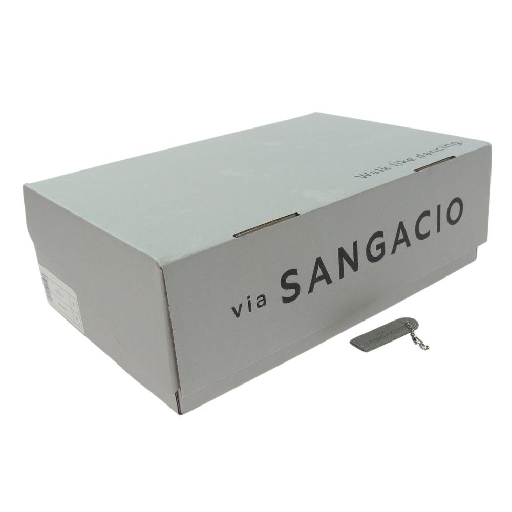 サンガッチョ にゅ~ず MOM GREIGE ローカット スニーカー ベージュ系 27cm【新古品】【未使用】【中古】