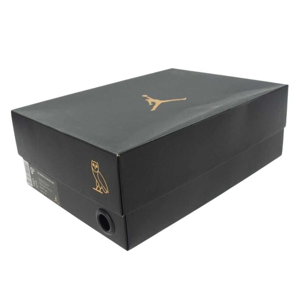 NIKE ナイキ 819955-030 × OVO Air Jordan 10 Retro Drake Black Metallic Gold オクトーバーズ ベリー オウン エアジョーダン 10 レトロ ドレイク ブラック メタリック ゴールド ハイ カット スニーカー ブラック系 27.5cm【新古品】【未使用】【中古】
