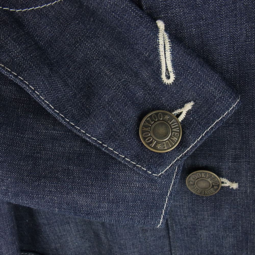 KOOKY ZOO J0012 JUVENILE CHORE COAT ズー デニム ジャケット コート 2【新古品】【未使用】【中古】