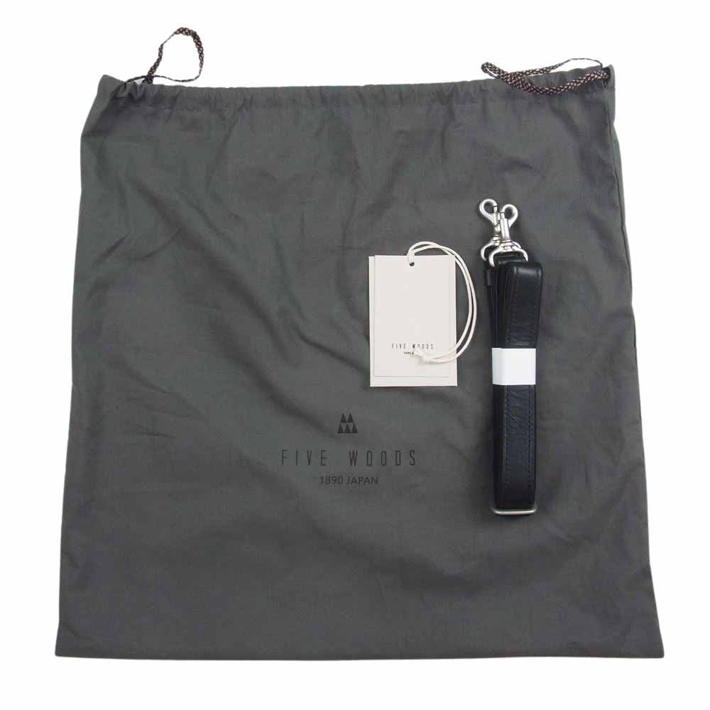 ファイブウッズ 39190 PLATEAU プラトウ NANO BUSINESS ブリーフケース ビジネス バッグ ブラック系【中古】